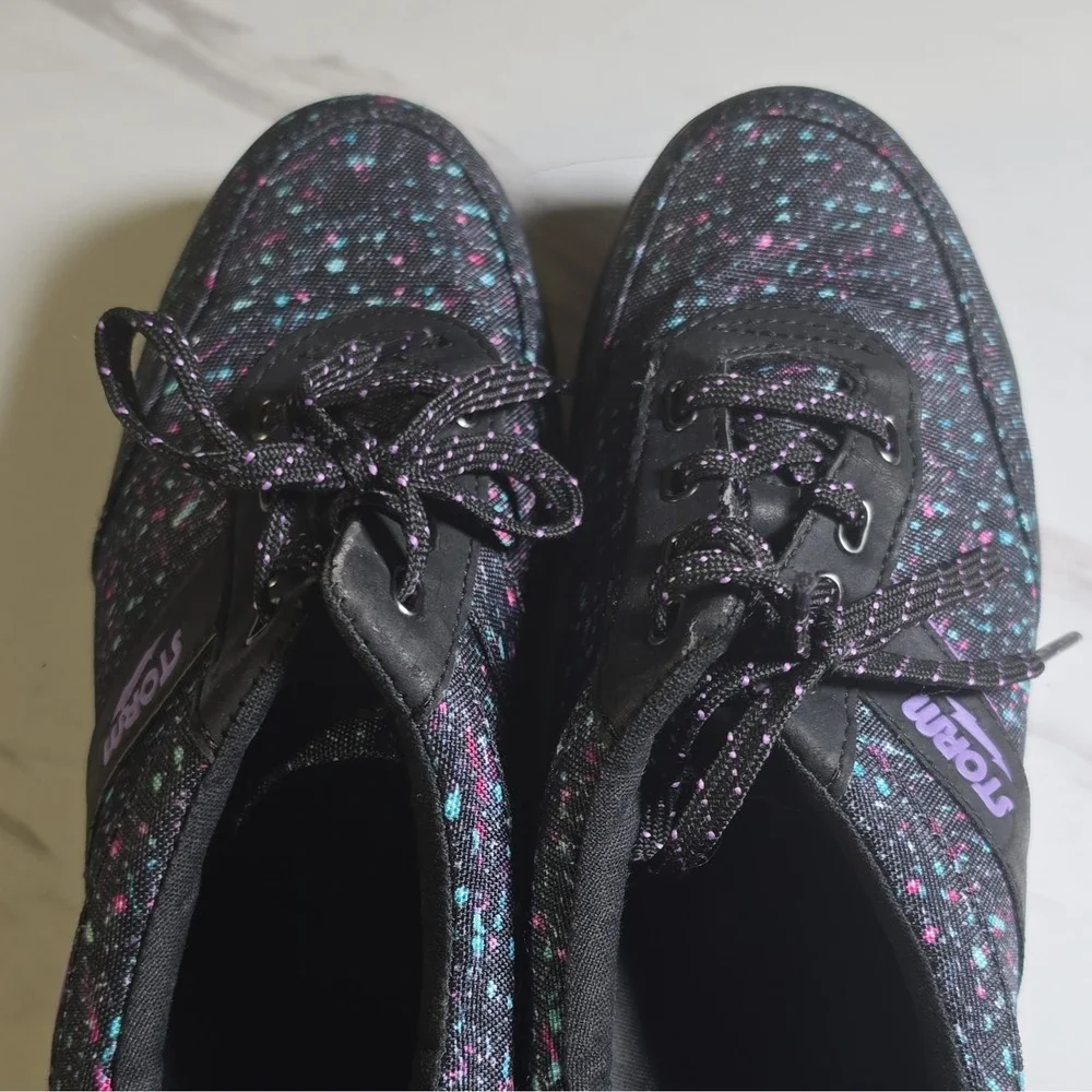 Storm Galaxy Women's Bowling Shoes Black Speckle, US 10 Medium (B/M)